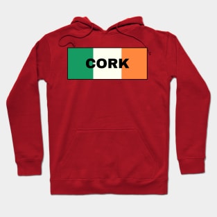 Cork City in Irish Flag Hoodie